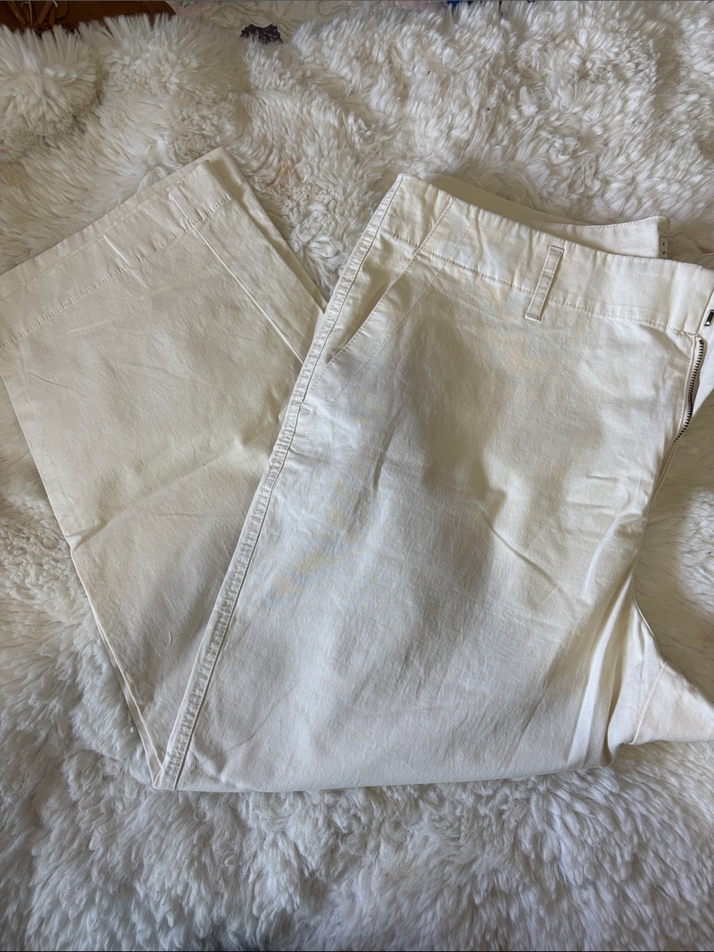 a new day Cream Wide-Leg Pants